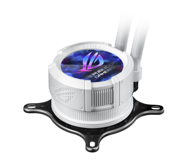ASUS ROG STRIX LC III 360 ARGB LCD White 3x120mm - 1263056 - zdjęcie 3